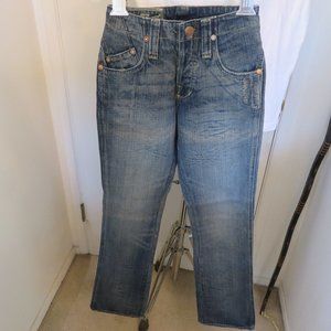 Rock & Republic Women's Size W24 L31Johnny Jjnmp Blue Jeans Bootcut Cut # 7002